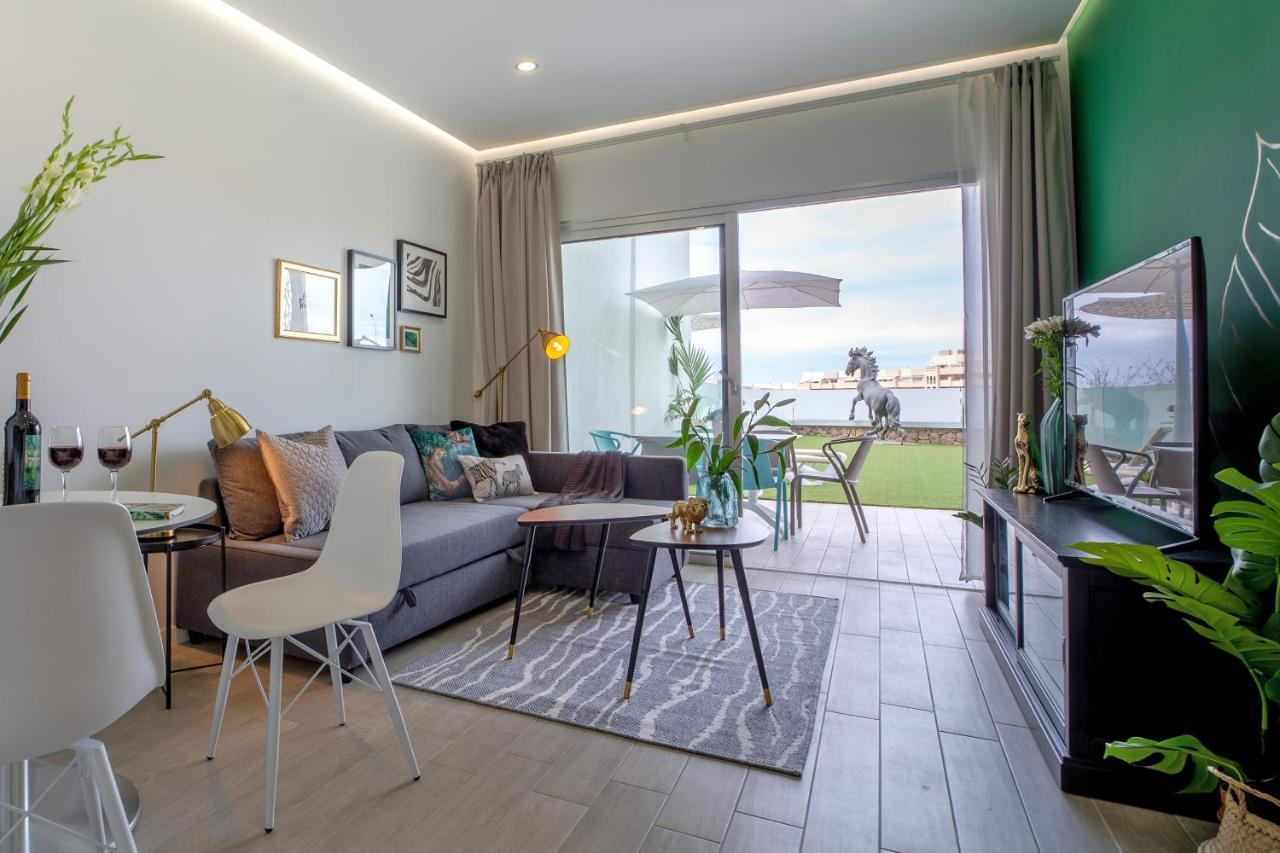 Ocean Garden Suite 10 Con Jardin Privado Costa Adeje  Bagian luar foto